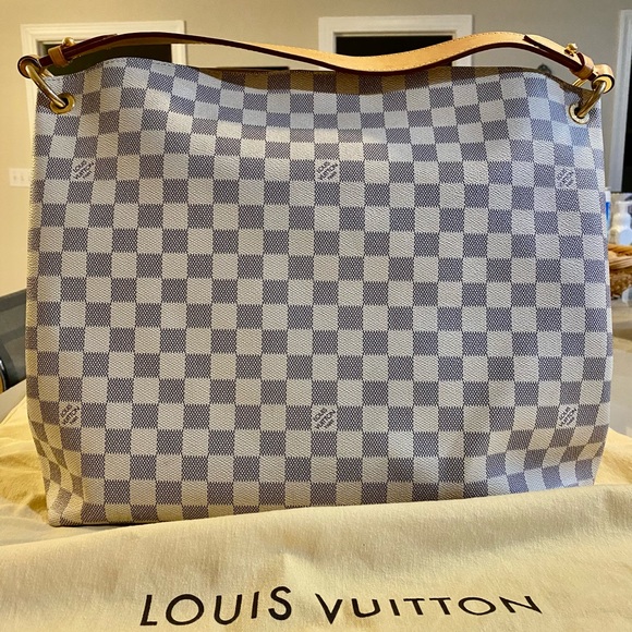 Louis Vuitton Graceful MM Damier Azur - Picture 3 of 13